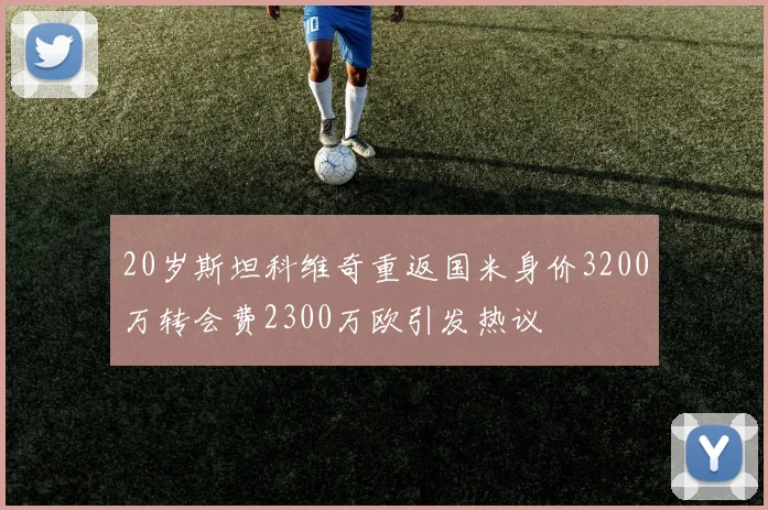 20岁斯坦科维奇重返国米身价3200万转会费2300万欧引发热议